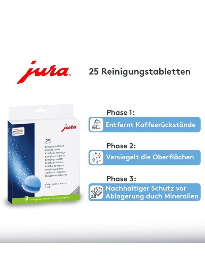 JURA 3fazowe tabletki czyszczce 25 szt. - Image 2